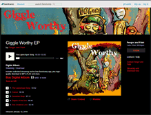 Tablet Screenshot of giggleworthy.bandcamp.com