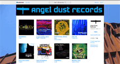 Desktop Screenshot of angeldustrecords.bandcamp.com