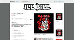 Desktop Screenshot of illbill.bandcamp.com