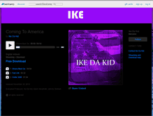 Tablet Screenshot of ikeobi.bandcamp.com