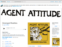 Tablet Screenshot of agentattitude.bandcamp.com