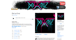 Desktop Screenshot of delacruzxxx.bandcamp.com