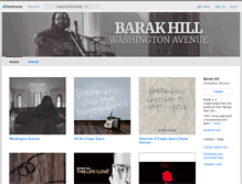 Tablet Screenshot of barakhill.bandcamp.com