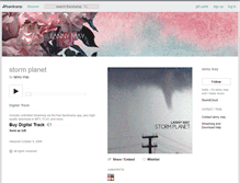 Tablet Screenshot of lannymay.bandcamp.com