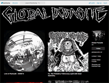 Tablet Screenshot of globalparasite.bandcamp.com