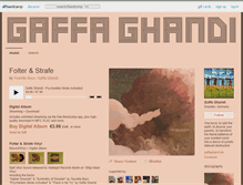 Tablet Screenshot of gaffaghandi.bandcamp.com