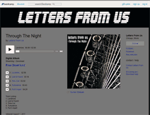 Tablet Screenshot of lettersfromus.bandcamp.com