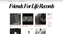 Desktop Screenshot of friendsforliferecords.bandcamp.com