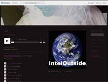 Tablet Screenshot of inteloutside.bandcamp.com