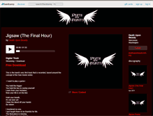 Tablet Screenshot of deathuponbeauty.bandcamp.com