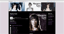 Desktop Screenshot of mightykate.bandcamp.com