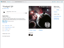 Tablet Screenshot of beforecolor.bandcamp.com