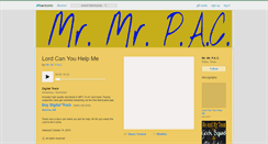Desktop Screenshot of mrmrpac.bandcamp.com