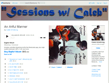 Tablet Screenshot of calebarmstrong.bandcamp.com