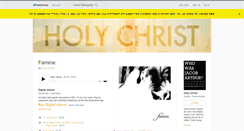 Desktop Screenshot of holychrist.bandcamp.com