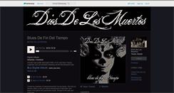 Desktop Screenshot of diosdelosmuertos.bandcamp.com