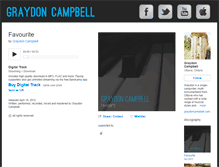 Tablet Screenshot of graydoncampbell.bandcamp.com