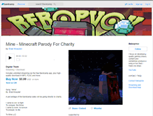 Tablet Screenshot of bebopvox.bandcamp.com