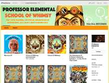 Tablet Screenshot of professorelemental.bandcamp.com