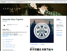 Tablet Screenshot of isolated.bandcamp.com