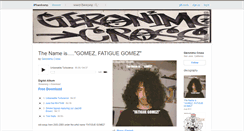 Desktop Screenshot of geronimocross.bandcamp.com