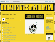 Tablet Screenshot of cigarettesandpain.bandcamp.com