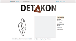 Desktop Screenshot of detakon.bandcamp.com