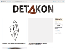 Tablet Screenshot of detakon.bandcamp.com