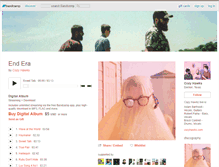 Tablet Screenshot of cozyhawks.bandcamp.com