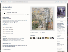 Tablet Screenshot of plasticanimals.bandcamp.com