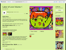 Tablet Screenshot of loversinc.bandcamp.com