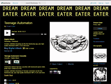 Tablet Screenshot of dreameater.bandcamp.com