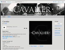 Tablet Screenshot of cavalieruk.bandcamp.com