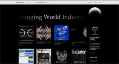 Desktop Screenshot of changingworldindustry.bandcamp.com