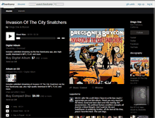 Tablet Screenshot of dregs1.bandcamp.com