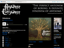 Tablet Screenshot of anywhereeverywhere.bandcamp.com