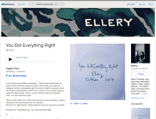Tablet Screenshot of ellery.bandcamp.com