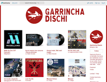 Tablet Screenshot of garrinchadischi.bandcamp.com