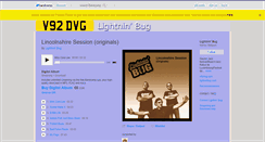 Desktop Screenshot of lightninbug.bandcamp.com