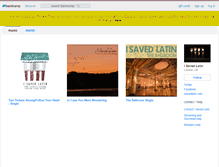 Tablet Screenshot of isavedlatin.bandcamp.com