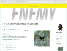 Tablet Screenshot of gregenemy.bandcamp.com