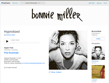 Tablet Screenshot of bonniemiller.bandcamp.com