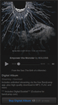 Mobile Screenshot of koloss.bandcamp.com