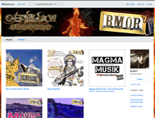 Tablet Screenshot of magmamusik.bandcamp.com