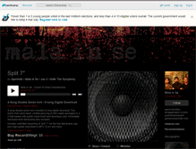 Tablet Screenshot of malainse.bandcamp.com