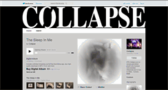Desktop Screenshot of collapseband.bandcamp.com