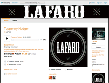 Tablet Screenshot of lafaro.bandcamp.com