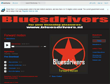Tablet Screenshot of bluesdrivers.bandcamp.com