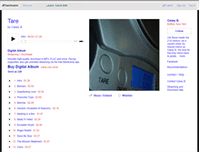 Tablet Screenshot of caseyb.bandcamp.com