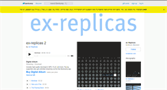 Desktop Screenshot of exreplicas.bandcamp.com